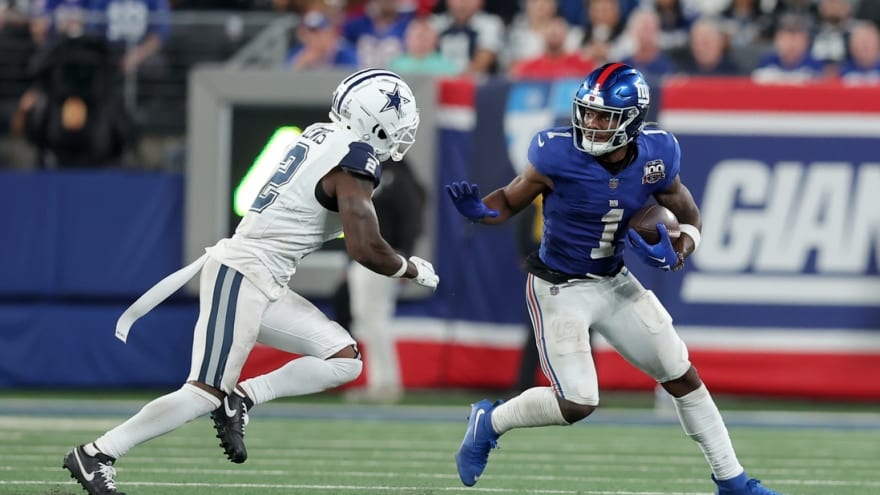 Giants star WR Malik Nabers clears concussion protocol