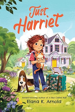 Book cover for Just Harriet as an example of third grade books