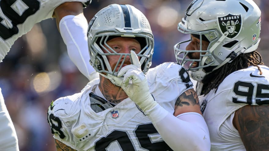 Raiders' Maxx Crosby on trade talk: 'I'm not here to rebuild'