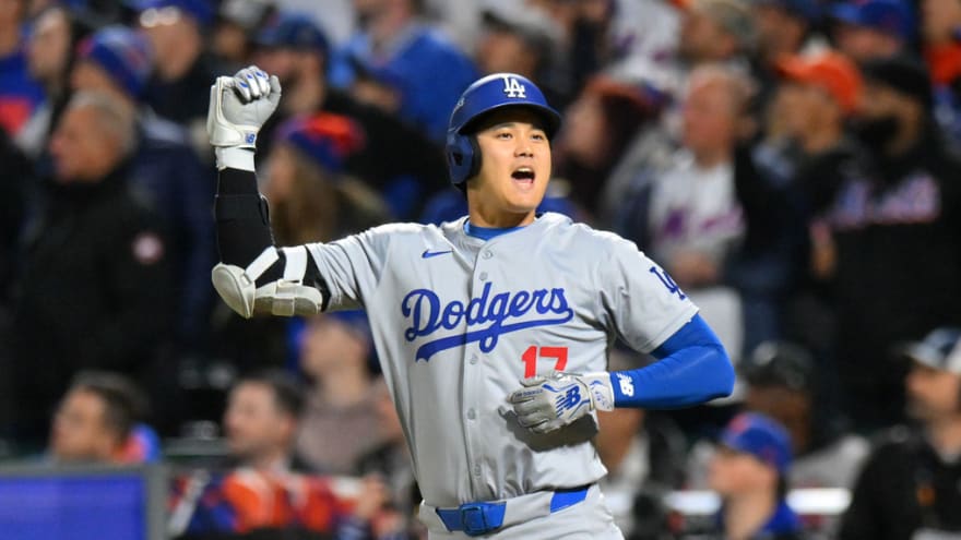 Watch: Shohei Ohtani leads off NLCS Game 4 with home run